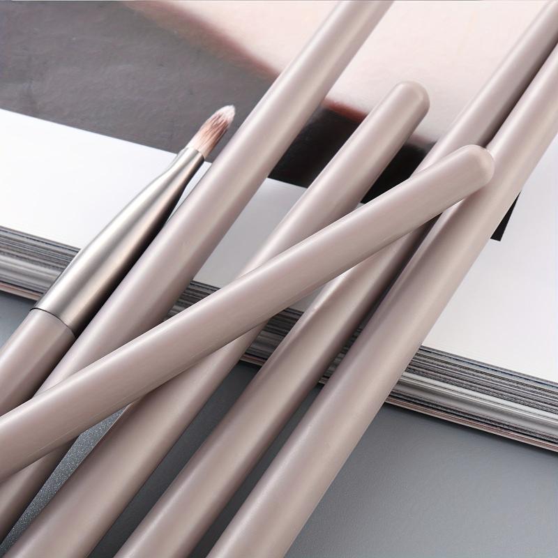 6pcs Makeup Brush Set Eyeshadow Eyebrow Lip Smudge Brushes