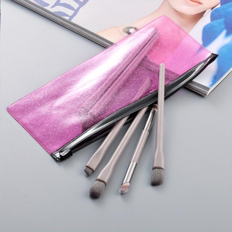 6pcs Makeup Brush Set Eyeshadow Eyebrow Lip Smudge Brushes