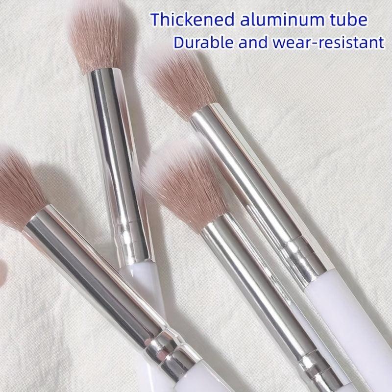 2Pcs Cosmetic Brush Nose Shadow Brush Shadow Brush Highlighter Brightening Brush