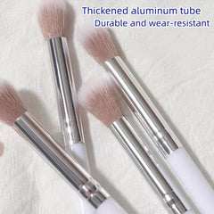 2Pcs Cosmetic Brush Nose Shadow Brush Shadow Brush Highlighter Brightening Brush