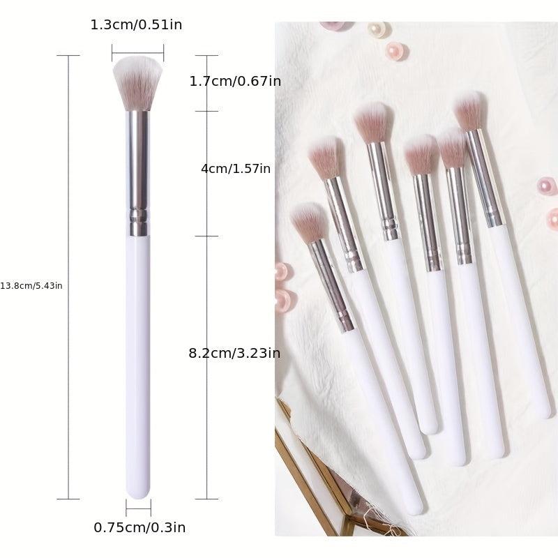 2Pcs Cosmetic Brush Nose Shadow Brush Shadow Brush Highlighter Brightening Brush