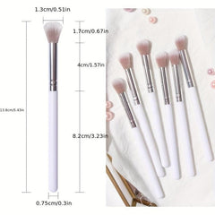 2Pcs Cosmetic Brush Nose Shadow Brush Shadow Brush Highlighter Brightening Brush