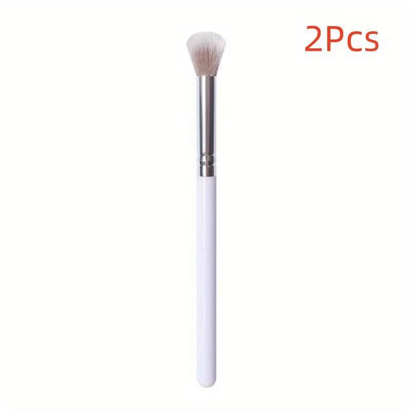 2Pcs Cosmetic Brush Nose Shadow Brush Shadow Brush Highlighter Brightening Brush