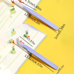 Precision Eyebrow Tweezers with Case for Hair Removal