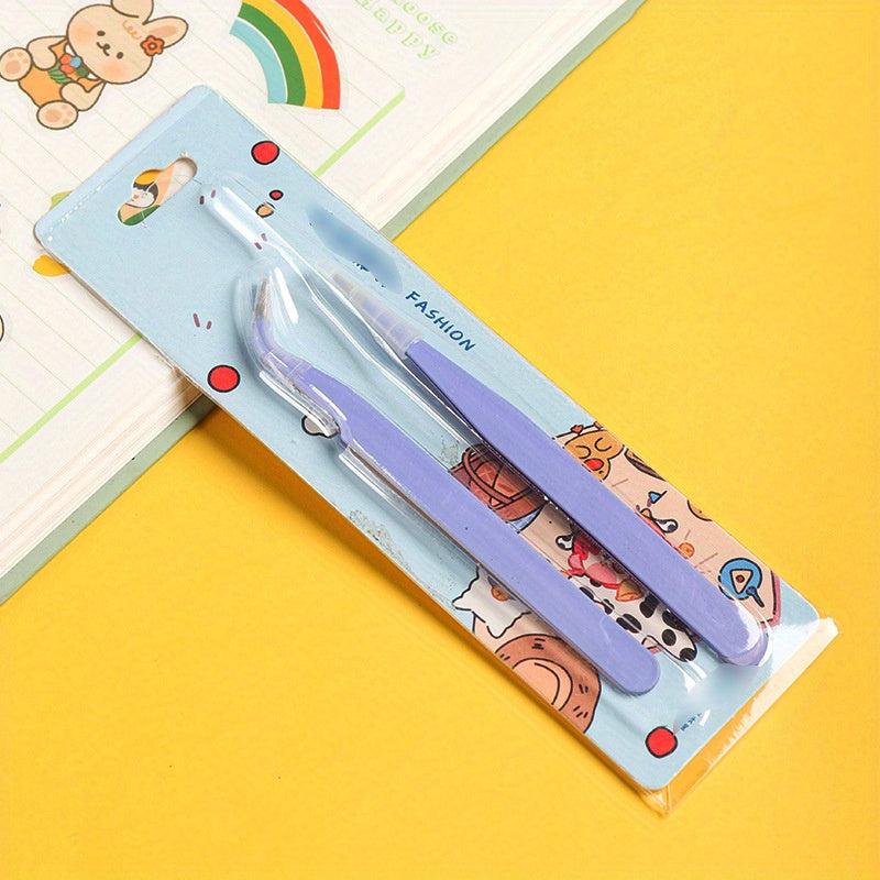 Precision Eyebrow Tweezers with Case for Hair Removal