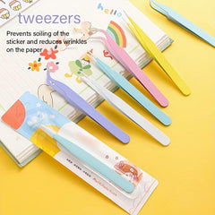 Precision Eyebrow Tweezers with Case for Hair Removal