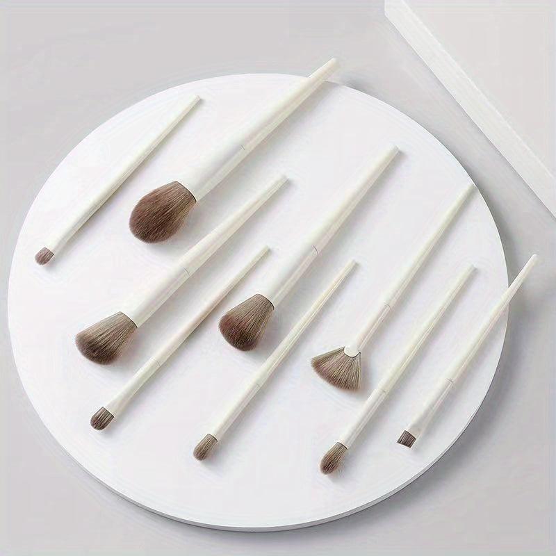 11Pcs Soft Fluffy Makeup Brushes Set Kit, Skin Friendly Makeup Tools