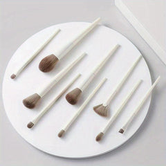 11Pcs Soft Fluffy Makeup Brushes Set Kit, Skin Friendly Makeup Tools