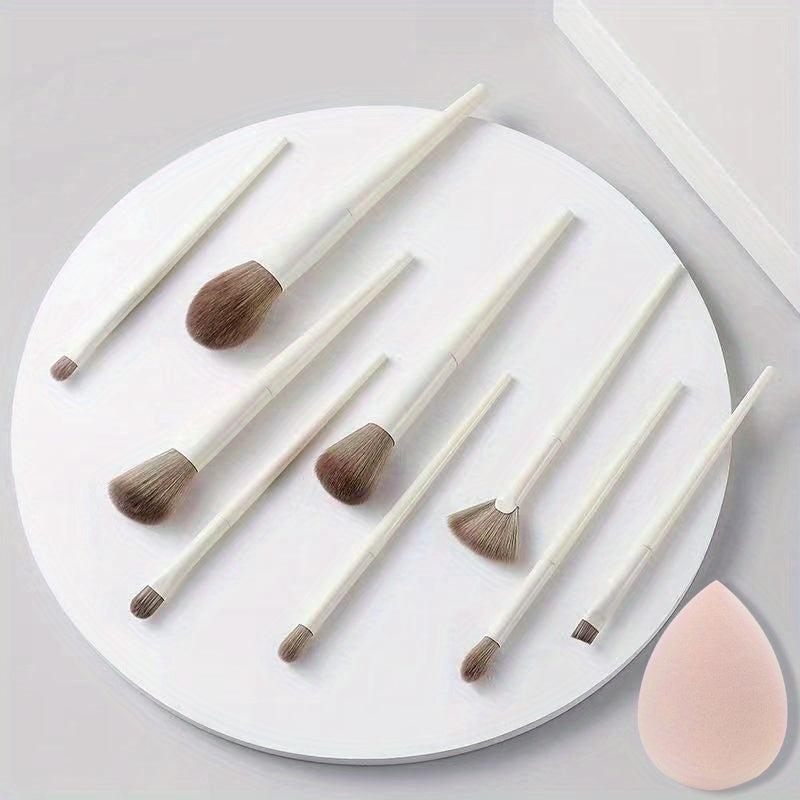 11Pcs Soft Fluffy Makeup Brushes Set Kit, Skin Friendly Makeup Tools
