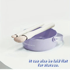 Makeup Brush Cleaning Drying Storage Bowl