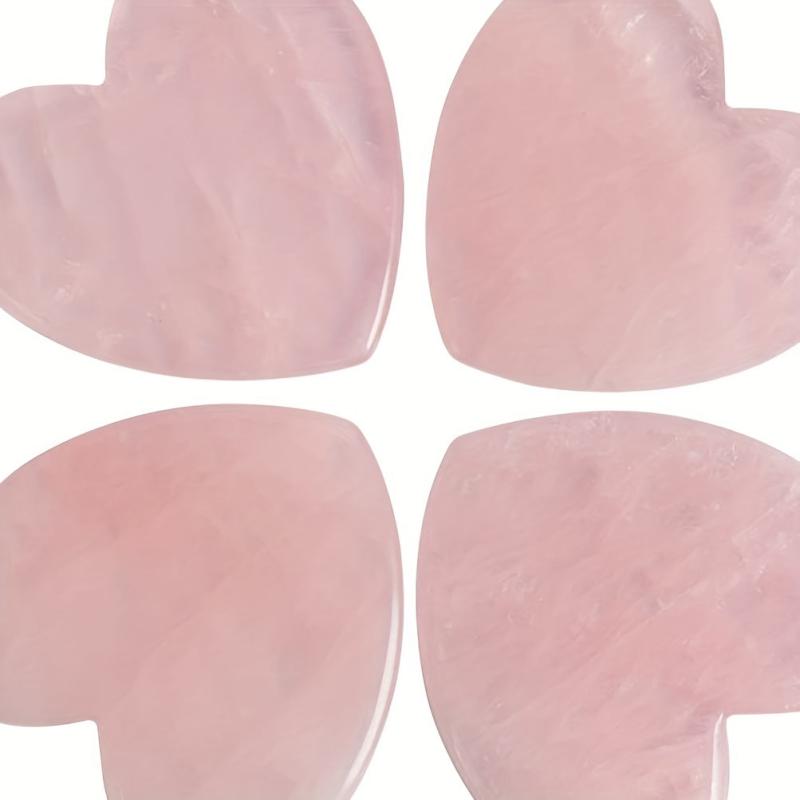 Heart Shaped Gua Sha Board Facial Massage Tool Pink