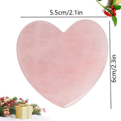 Heart Shaped Gua Sha Board Facial Massage Tool Pink