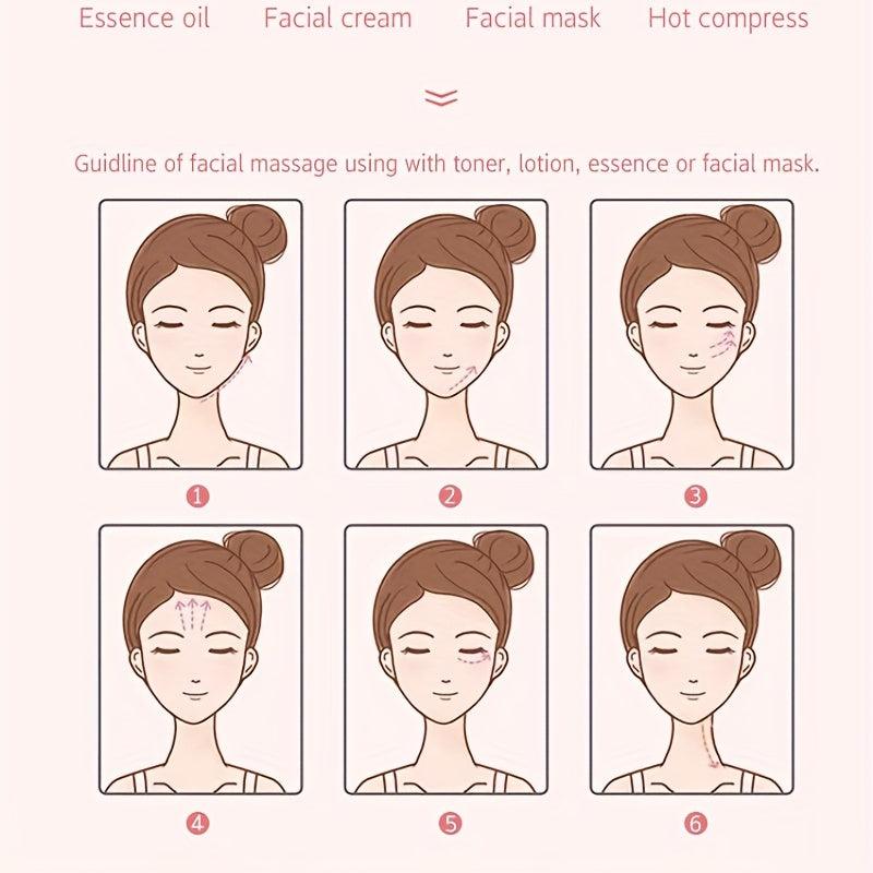 Heart Shaped Gua Sha Board Facial Massage Tool Pink