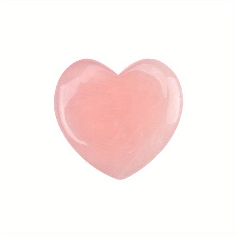 Heart Shaped Gua Sha Board Facial Massage Tool Pink