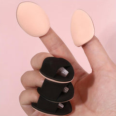 10pcs Mini Sponges Powder Puff Finger Puff Soft Makeup Powder Puff