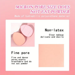 10pcs Mini Sponges Powder Puff Finger Puff Soft Makeup Powder Puff