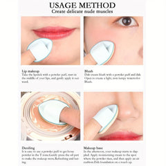 10pcs Mini Sponges Powder Puff Finger Puff Soft Makeup Powder Puff