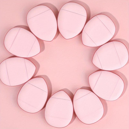 10pcs Mini Sponges Powder Puff Finger Puff Soft Makeup Powder Puff