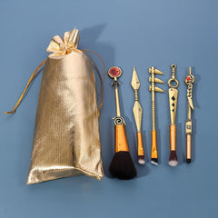5pcs Anime Cosplay Makeup Brush Set