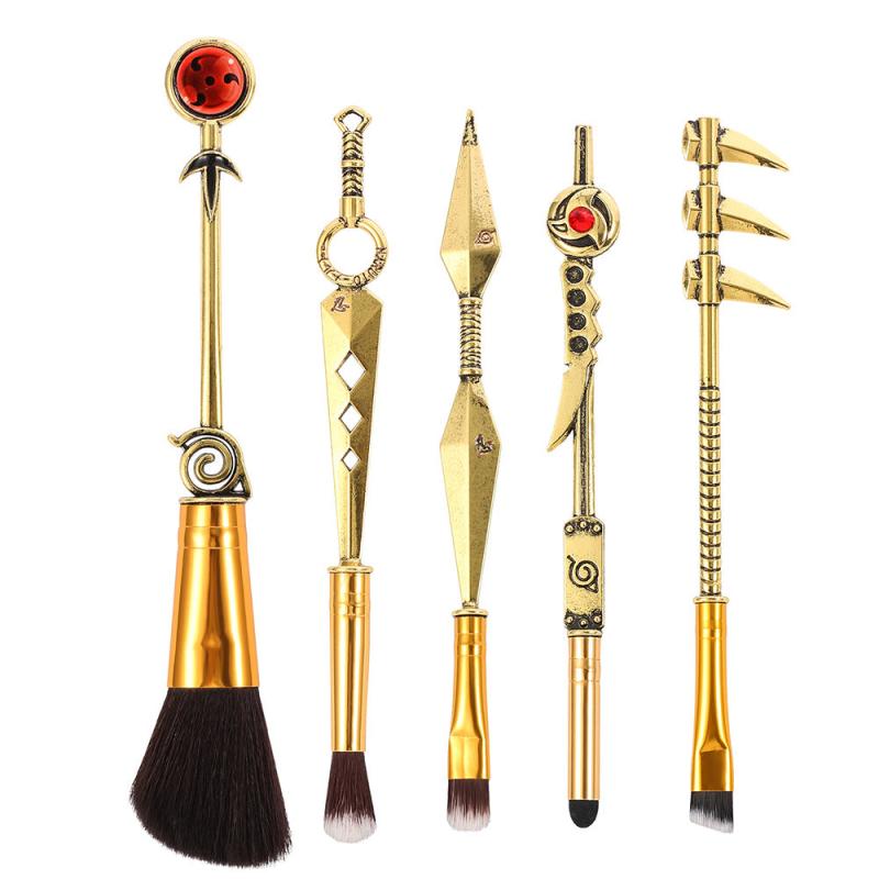 5pcs Anime Cosplay Makeup Brush Set