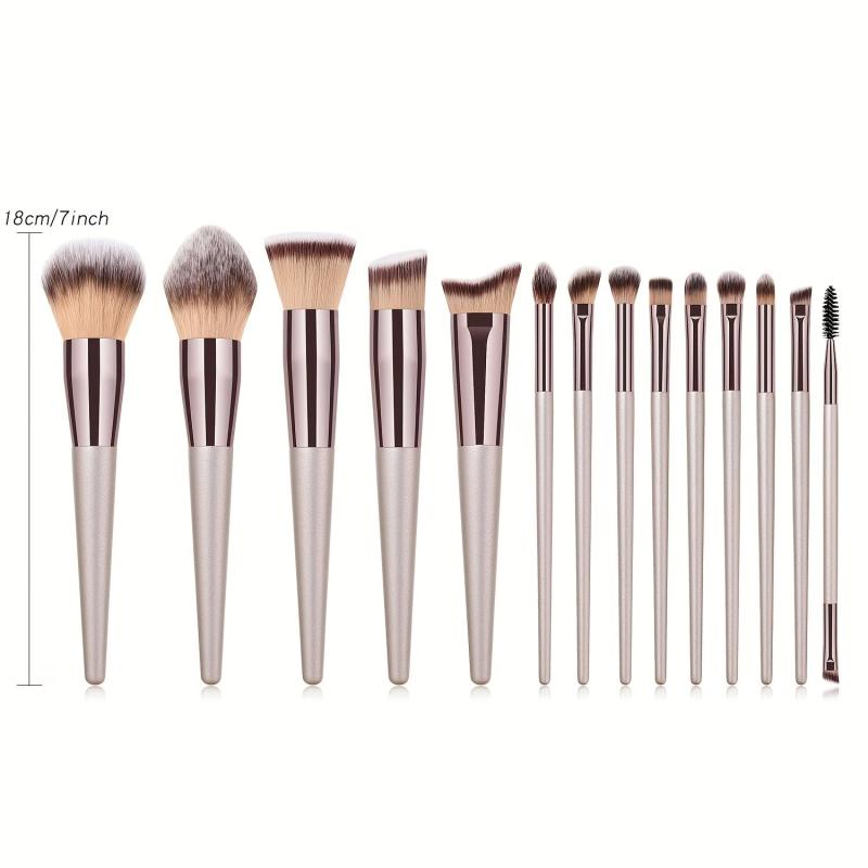 Complete Makeup Brush Set for Artists and Enthusiasts