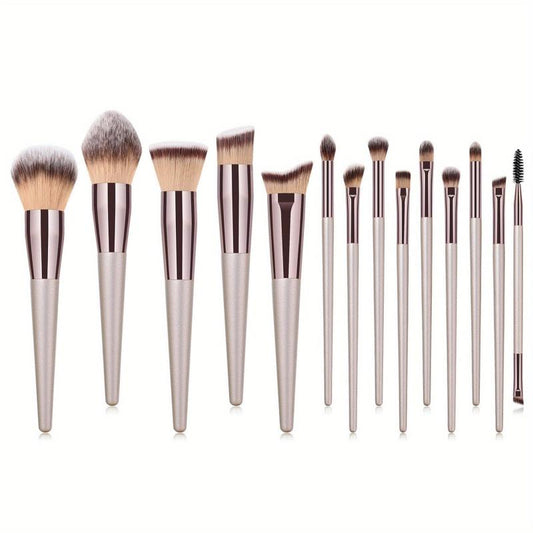 Complete Makeup Brush Set for Artists and Enthusiasts