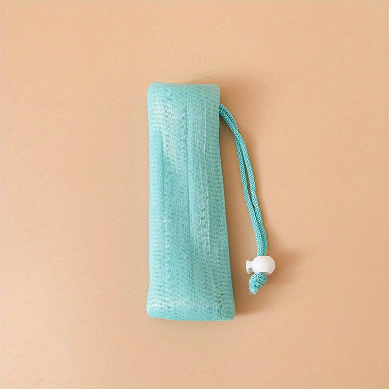 Mesh Soap Saver Pouch Exfoliating Bubble Foam Net Bag