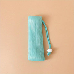 Mesh Soap Saver Pouch Exfoliating Bubble Foam Net Bag