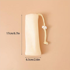 Mesh Soap Saver Pouch Exfoliating Bubble Foam Net Bag