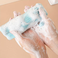 Mesh Soap Saver Pouch Exfoliating Bubble Foam Net Bag
