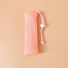 Mesh Soap Saver Pouch Exfoliating Bubble Foam Net Bag