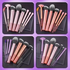 8pcs Synthetic Bristles Kabuki Makeup Brush Set