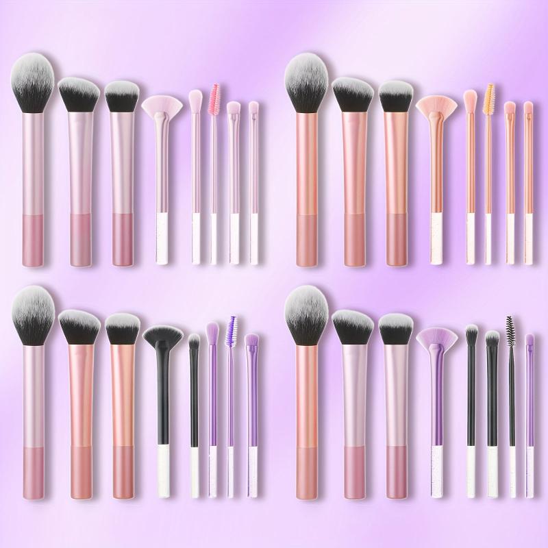 8pcs Synthetic Bristles Kabuki Makeup Brush Set