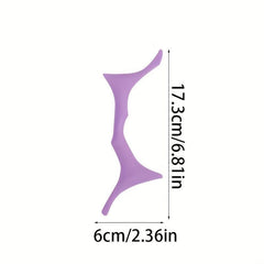 Silicone Eyeshadow Stencil Reusable Eyebrow Makeup Template Sticker