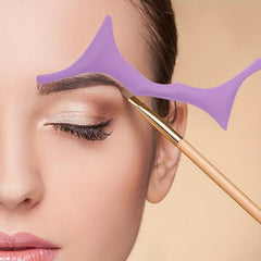 Silicone Eyeshadow Stencil Reusable Eyebrow Makeup Template Sticker