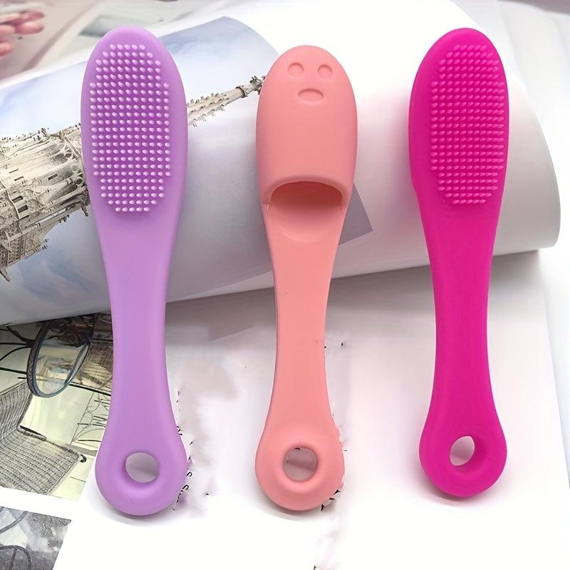 Silicone Blackhead Remover Brush Facial Skin Cleanser Massage Brush