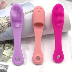 Silicone Blackhead Remover Brush Facial Skin Cleanser Massage Brush