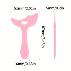 Reusable Eyeliner Stencils Wing Tips Silicone Eyeliner Aid