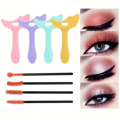 Reusable Eyeliner Stencils Wing Tips Silicone Eyeliner Aid