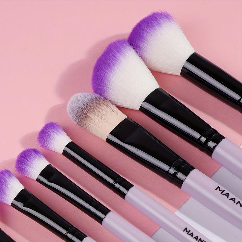 10pcs Pro Makeup Brush Set for Powder, Eye Shadow, Foundation, Blush
