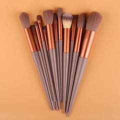 Makeup Brushes 13Pcs Set Foundation & Eyeshadow Brushes Kit