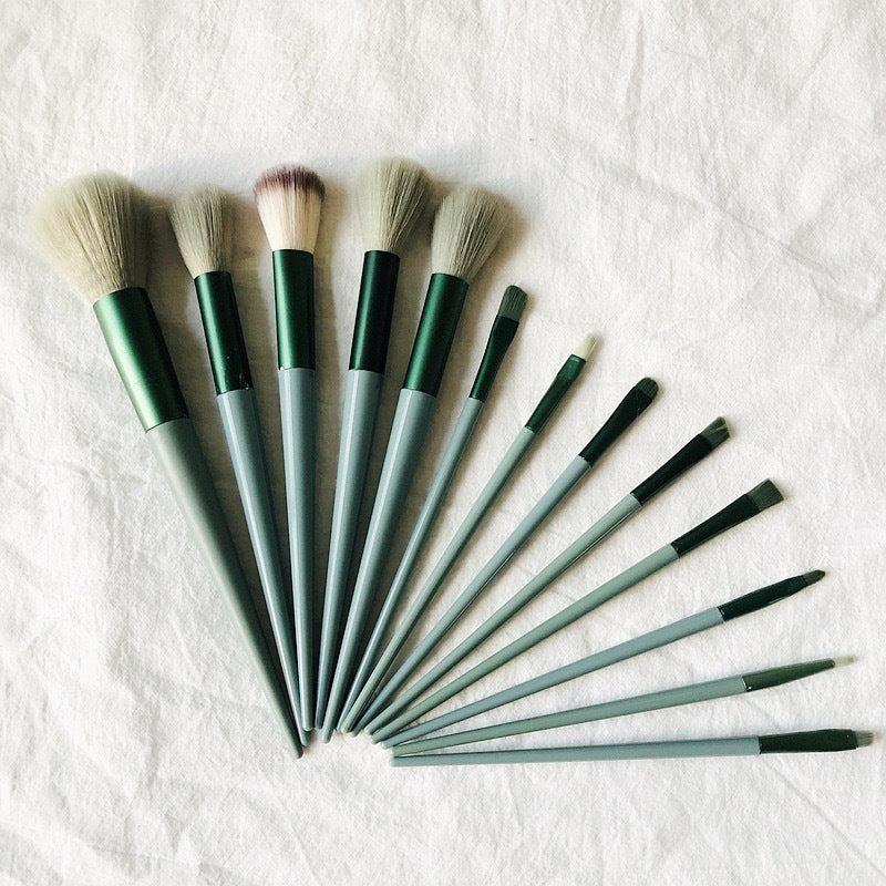 Makeup Brushes 13Pcs Set Foundation & Eyeshadow Brushes Kit