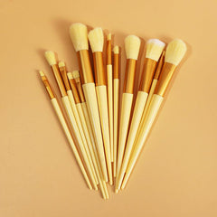Makeup Brushes 13Pcs Set Foundation & Eyeshadow Brushes Kit
