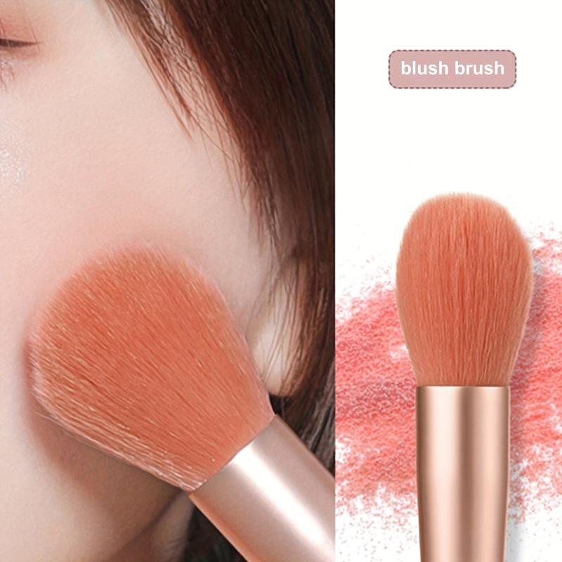 8 Pcs Makeup Brushes Pink Travel Beauty Tool