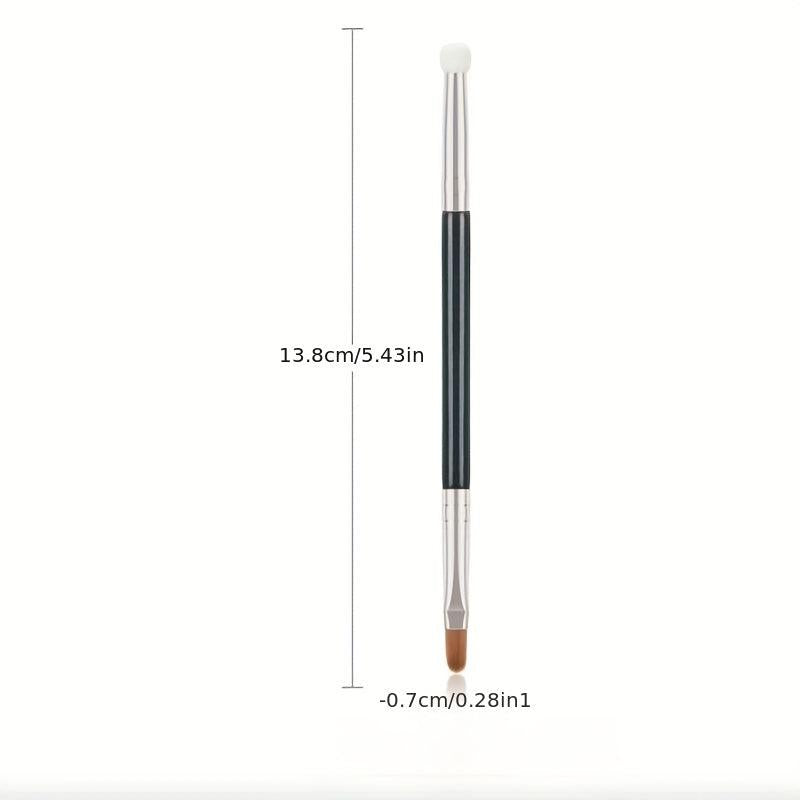 1pc Double ended Concealer Brush Small Concealer Brush Under Eye Sponge