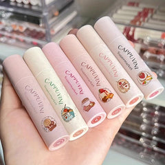 Velvet Matte Peach Lipstick Soft Texture Full Coverage Long Lasting