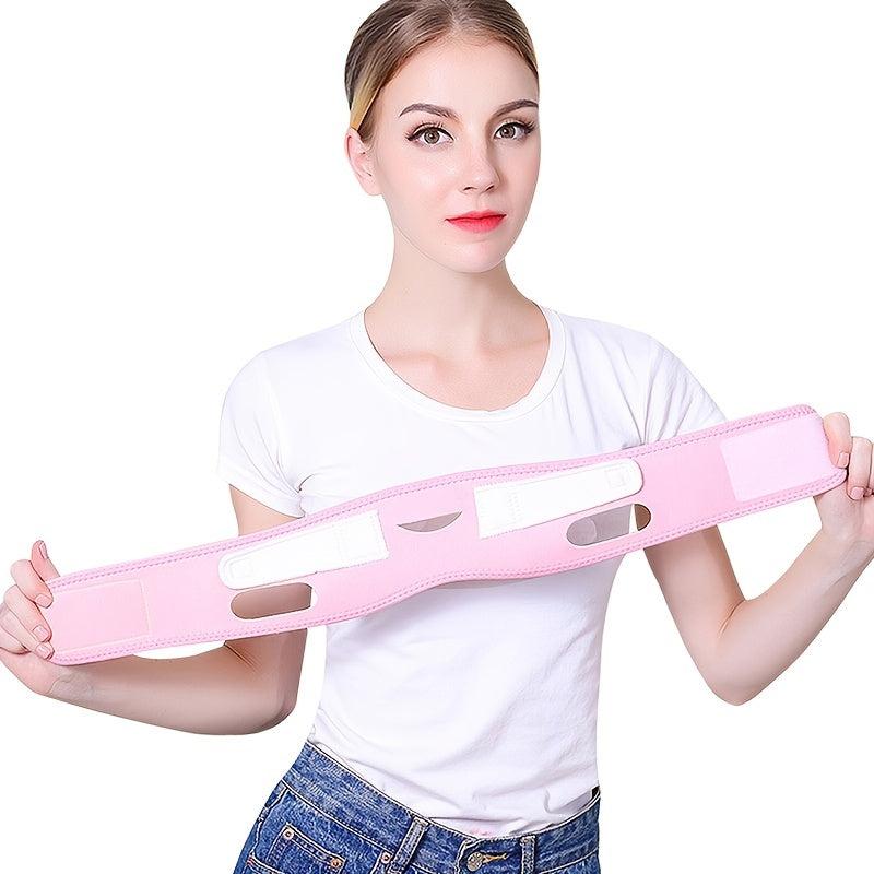 Nano Silicone Mask Lifting V Line Shape Face Lift UP Facial Bandage Mask