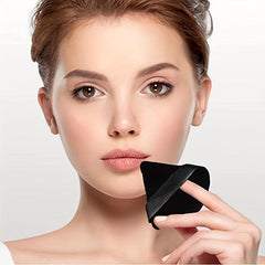 12 Triangle Powder Puffs for Face Makeup Soft Plush Sponge