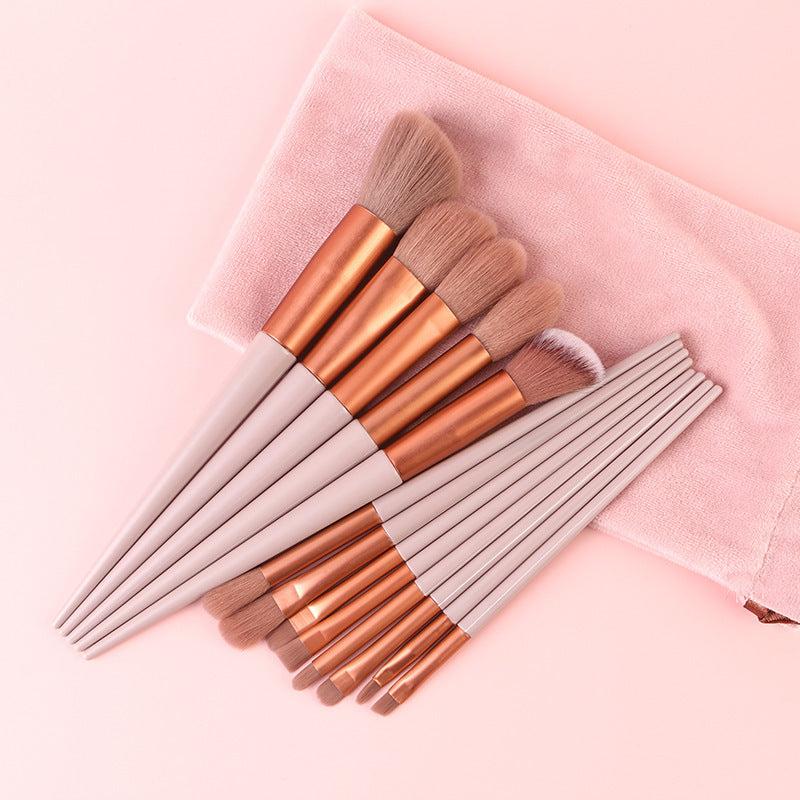 13PCS Soft Bristle Makeup Brushes Kit Complete Set for Beginners