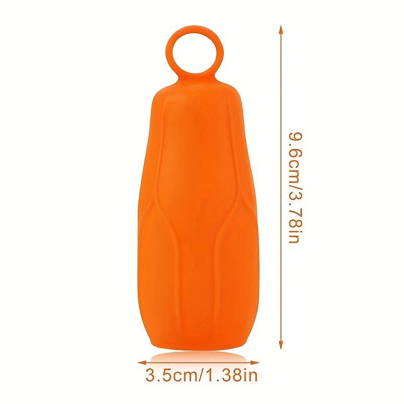 4pcs Silicone Travel Bottle Covers Leak Proofing Toiletry Sleeves